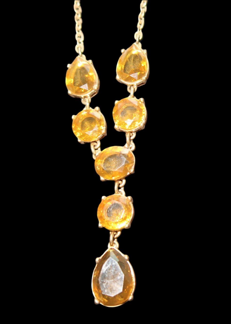Amber Vintage Necklace